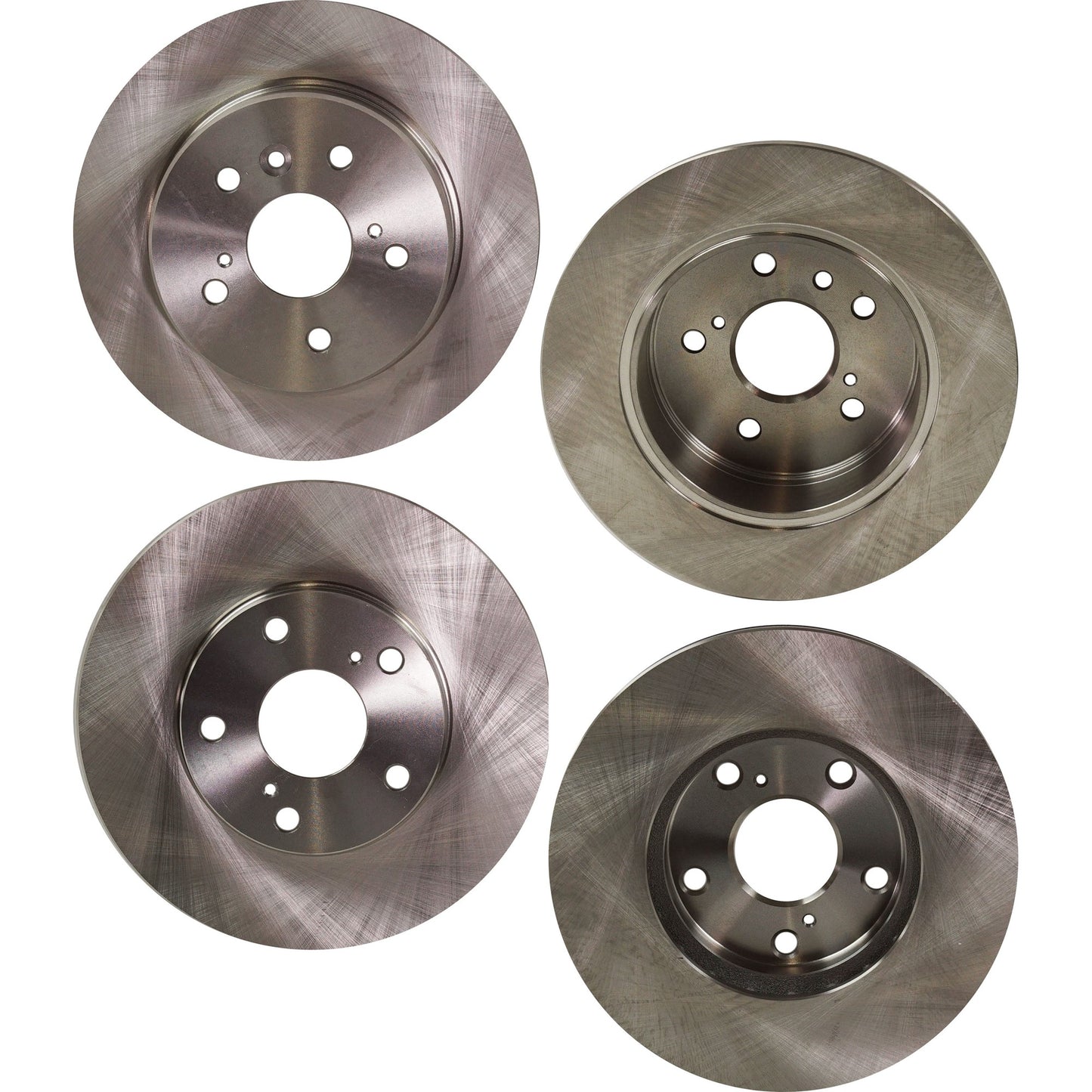 Front and Rear Brake Disc, Plain Surface, Front-Vented/Rear-Solid, 5 Lugs, Front-275.08 mm/Rear-288.04 mm, 3.0L, 6Cyl, Pro-Line Series