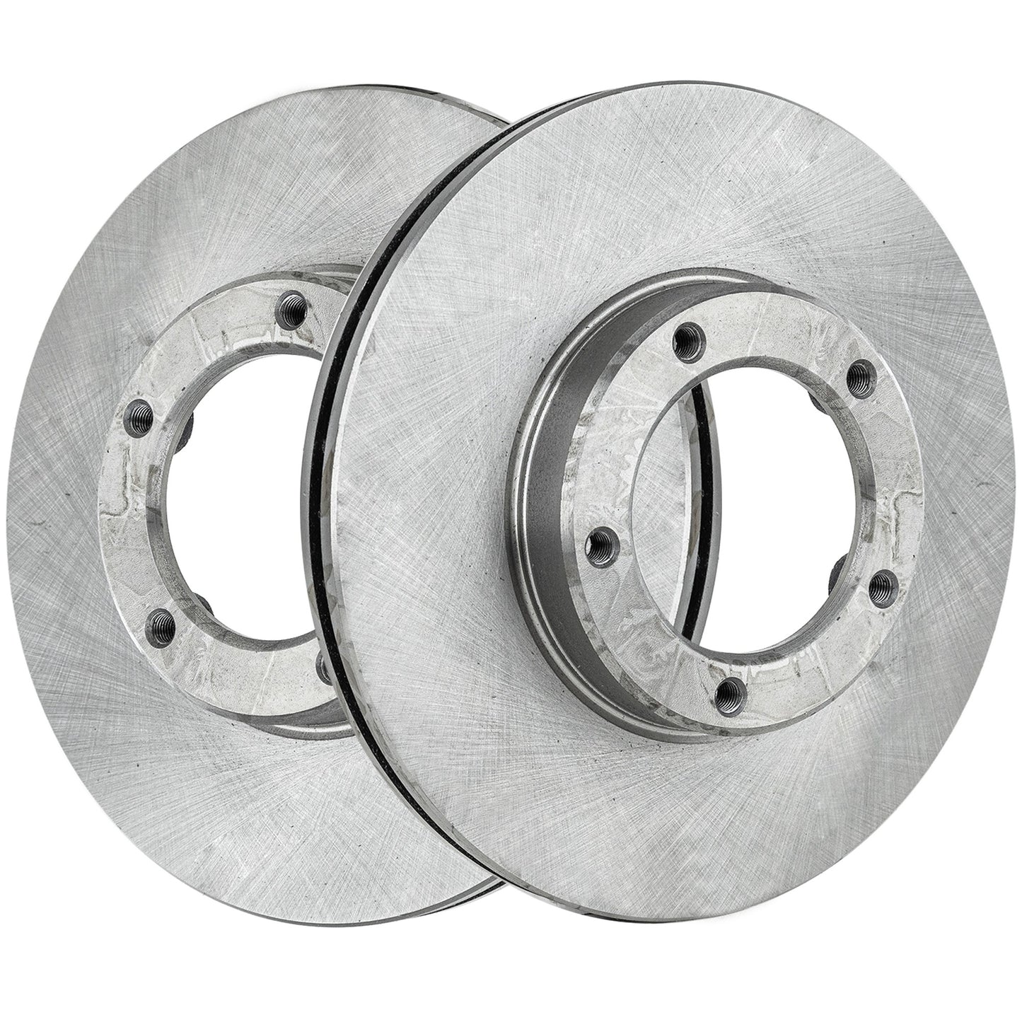 SureStop Front Brake Discs, Plain Surface, Vented, 5 Lugs, 9.98 in. Disc Diameter, RWD, Caliper Cast No. F18Q, Pro-Line Series