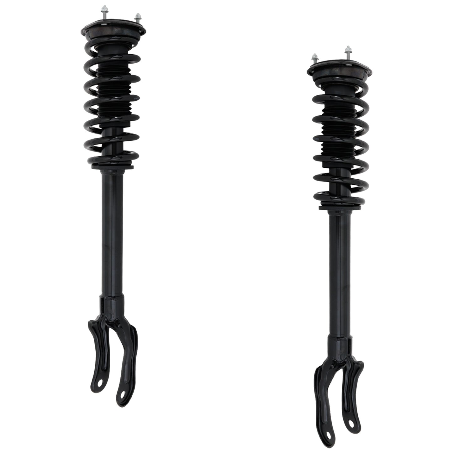 Front, Driver and Passenger Side Fully Loaded Strut, RWD, For Models Without Quadra Lift