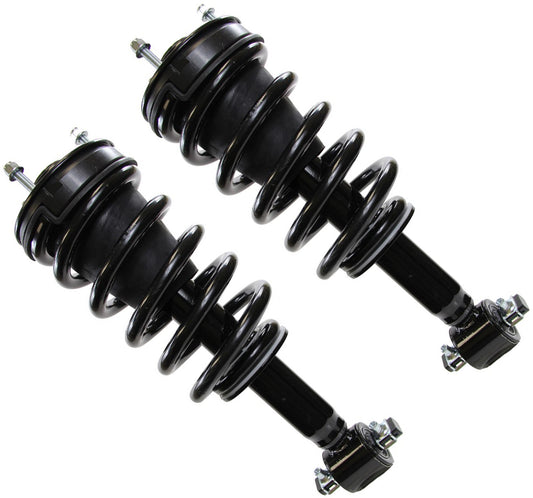 SET-TS181784-2 Front, Driver and Passenger Side Fully Loaded Strut, RoadMatic Series
