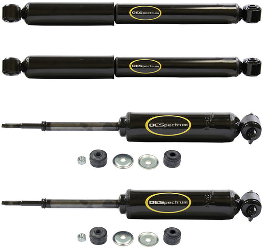 SET-TS37064-C Передний и задний амортизатор со стороны водителя и пассажира, серия OESpectrum Truck