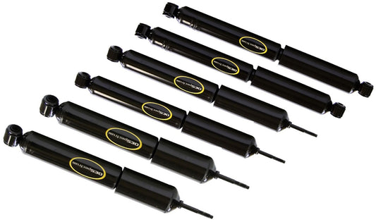 SET-TS37095-C Front and Rear, Driver and Passenger Side Shocks, 4WD, OESpectrum Truck Series