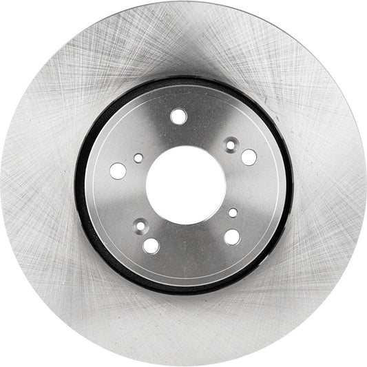 Front, Driver or Passenger Side Brake Disc, Plain Surface, Vented, 5 Lug Wheels, 12.28 in. Disc Diameter, Pro-Line Series