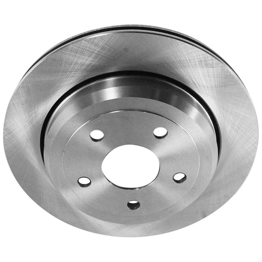 Rear, Driver or Passenger Side Brake Disc, Plain Surface, Vented, 5 Lugs, 12.99 in. Disc Diameter, Pro-Line Series