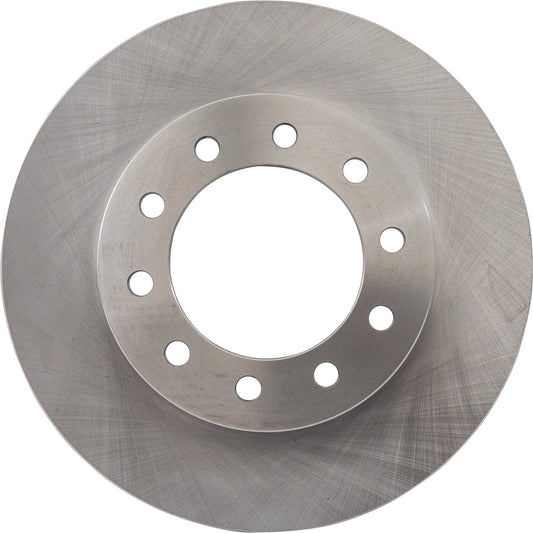 Front, Driver or Passenger Side Brake Disc, Plain Surface, Vented, 10 Lugs, Bare Rotor, Pro-Line Series