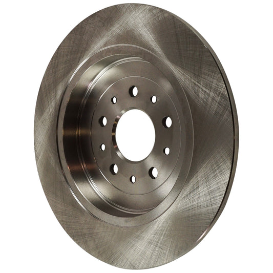 Rear, Driver or Passenger Side Brake Disc, Plain Surface, Solid, 5 Lugs, 12.99 in., Pro-Line Series
