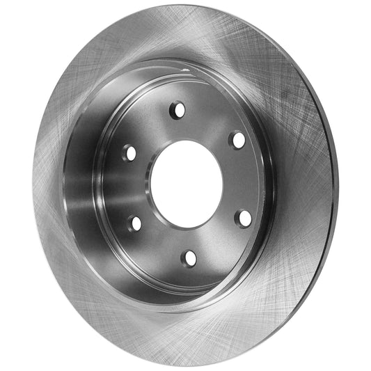 Rear, Driver or Passenger Side Brake Disc, Plain Surface, Solid, Pro-Line Series