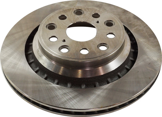 Rear, Driver Side Brake Disc, Plain Surface, Vented, 5 Lug Wheels, 13.19 in. Disc Diameter, AWD/RWD, 335mm Rear Disc, Touring Package , Pro-Line Series