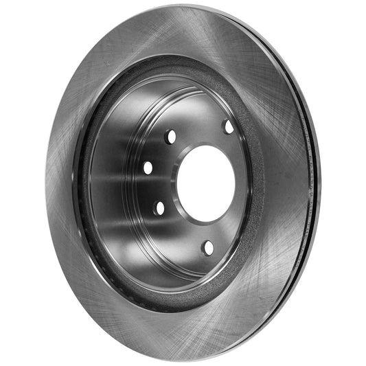 Rear, Driver or Passenger Side Brake Disc, Plain Surface, Vented, 5 Lugs, 11.49 in. Disc Diameter, Pro-Line Series