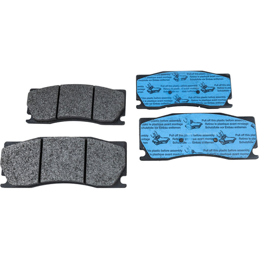 Комплект передних тормозных колодок, комплект на 2 колеса, полуметаллические, тормоза Alcon, серия Pro-Line