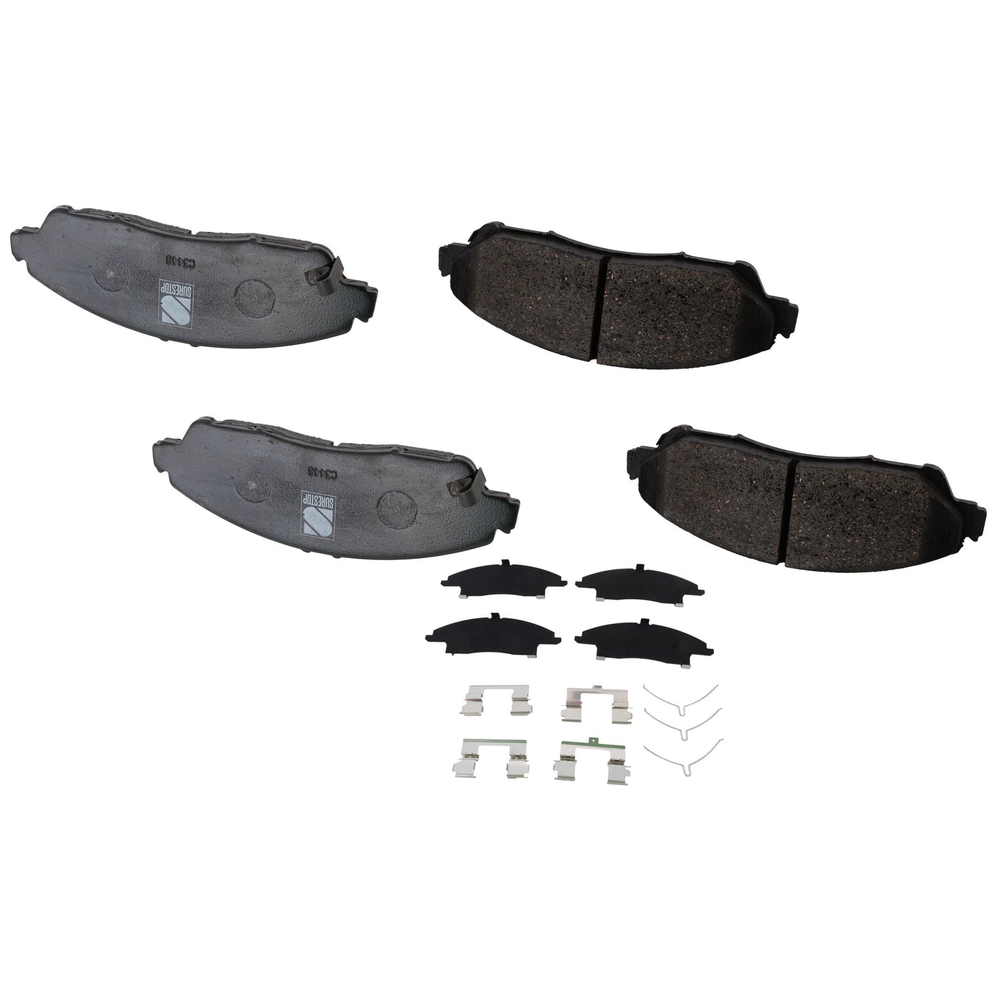 Комплект передних керамических тормозных колодок серии Pro-Line