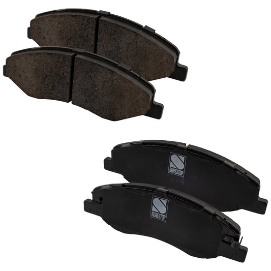 Front Ceramic Brake Pad Set