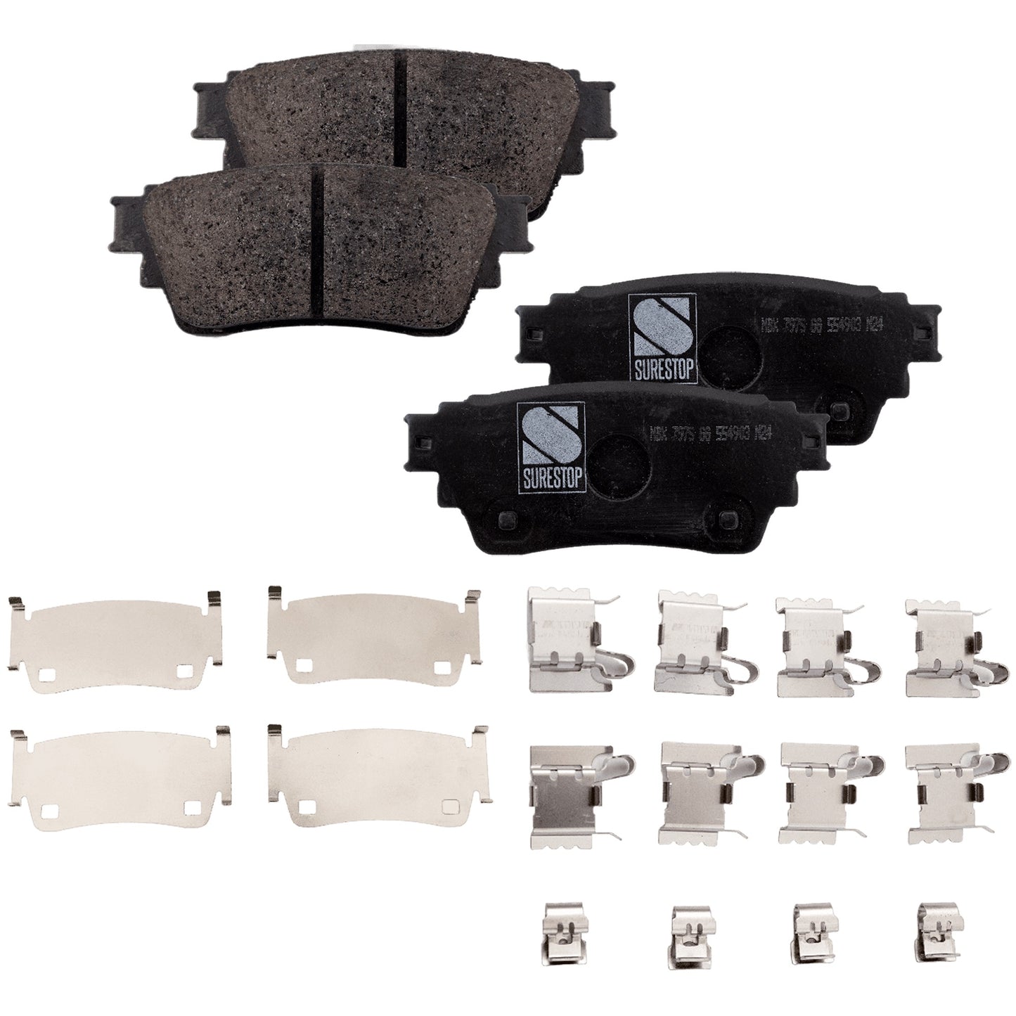 Комплект задних керамических тормозных колодок серии Pro-Line