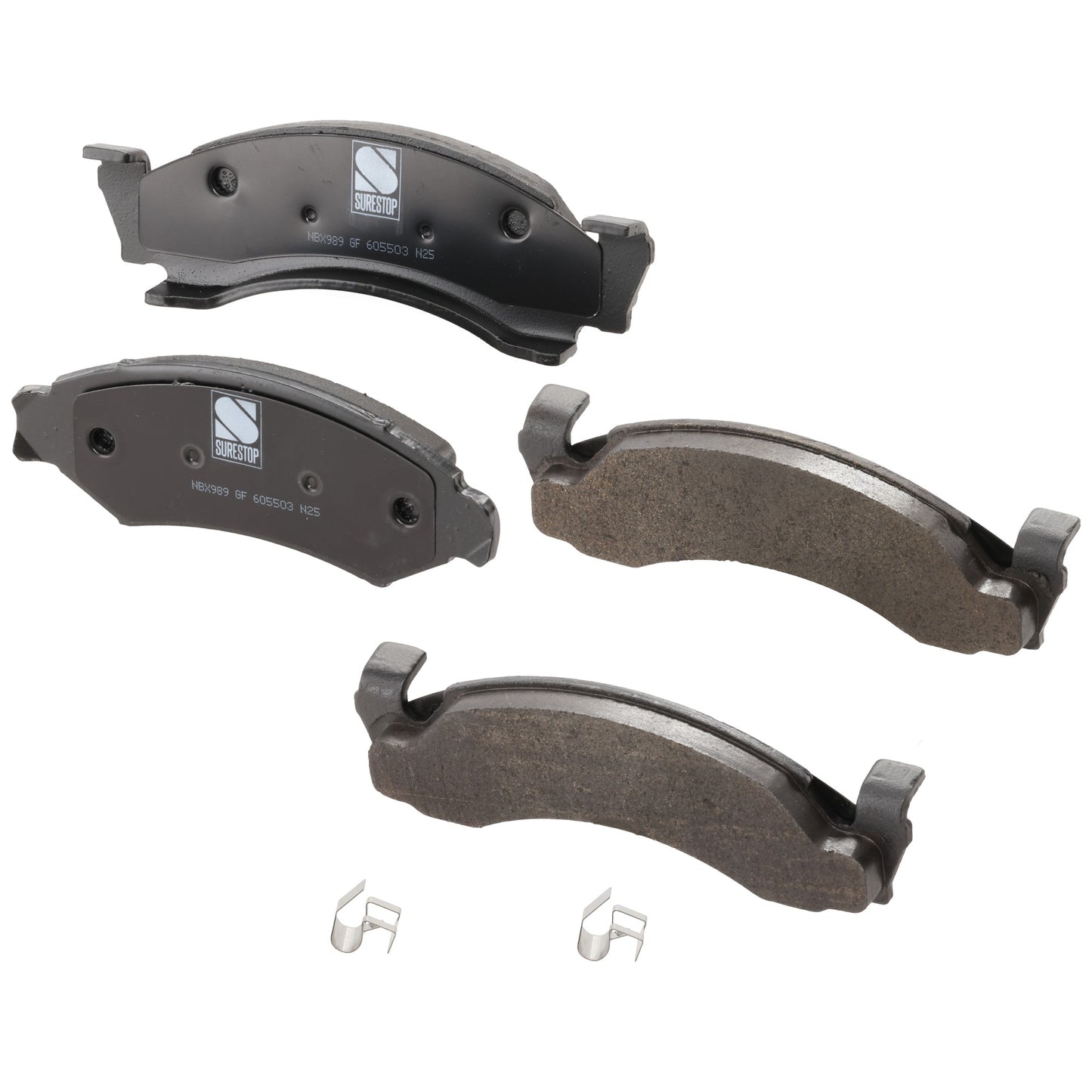 Комплект передних полуметаллических тормозных колодок серии Pro-Line