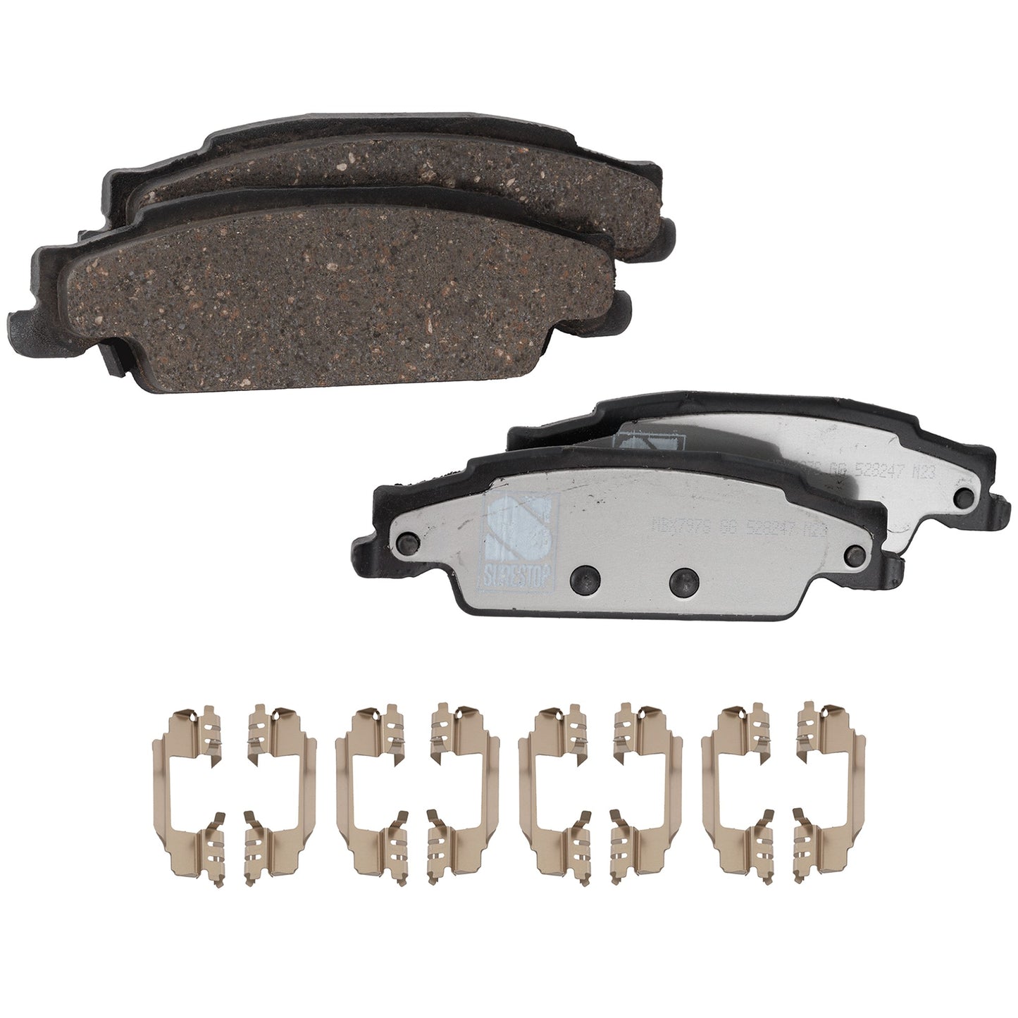 Комплект передних органических тормозных колодок Pro-Line Series