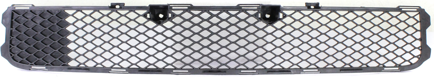 Front, Center, Lower Bumper Grille, Black, Base Model