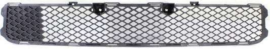 Front, Center, Lower Bumper Grille, Black, Base Model