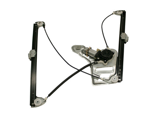 CUH500230 Front, Driver Side OE Replacement Series Power Window Regulator, With Motor