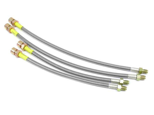 RP 6356-DC Brake Hose Set Steel Braided with Clear Protective Jacket - Replaces OE Number 99 5522 091