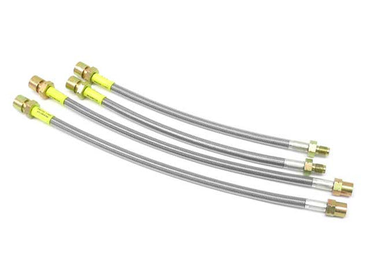 RP 6901-DC Brake Hose Set Steel Braided with Clear Protective Jacket - Replaces OE Number 99 5522 100