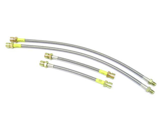 RP 6944-DC Brake Hose Set Steel Braided with Clear Protective Jacket - Replaces OE Number 99 5522 104