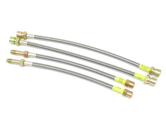 RP 6993-DC Brake Hose Set Steel Braided with Clear Protective Jacket - Replaces OE Number 99 5522 107