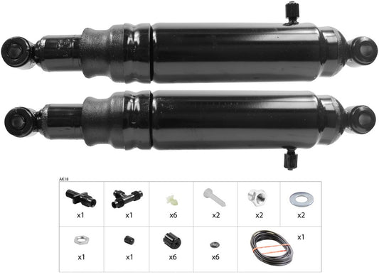 MA771 Rear, Driver and Passenger Side Air Shock, RWD, Max-Air Series