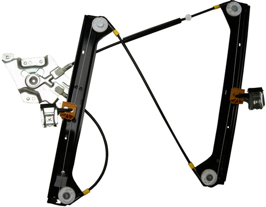 12793728 Front, Driver Side APA/URO Parts OE Replacement Power Window Regulator, Without Motor