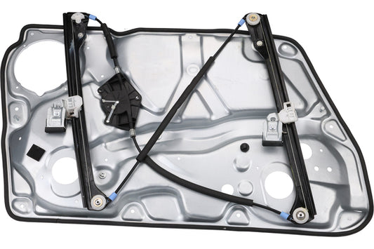 3B1837462 Front, Passenger Side OE Replacement Series Manual Window Regulator, Without Motor