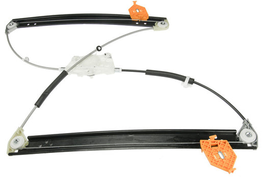 4E0837461BPRM Front, Driver Side OE Replacement Series Manual Window Regulator, Without Motor