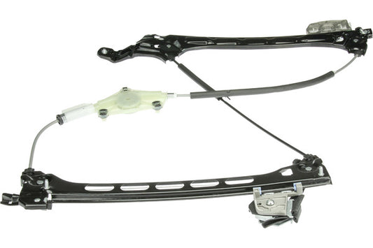 8J0837461EPRM Front, Driver Side OE Replacement Series Manual Window Regulator, Without Motor