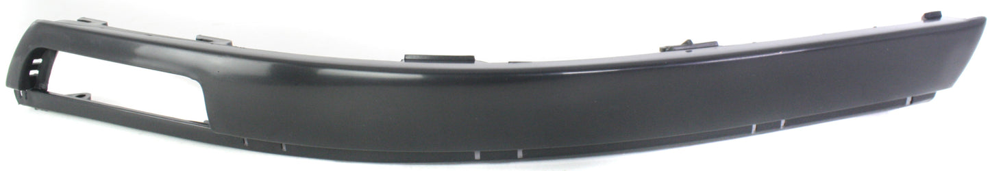 Front, Driver Side Bumper Trim, Black, Main Bumper Molding