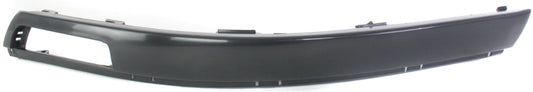 Front, Driver Side Bumper Trim, Black, Main Bumper Molding