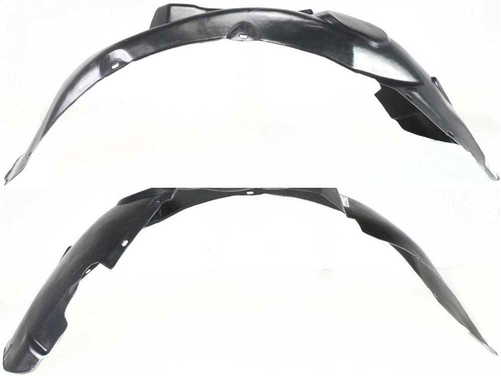 Front, Passenger Side Fender Liner, W8 Model
