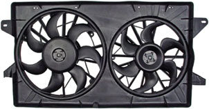 FA70127 VDO OE сменный вентилятор радиатора для 6-цилиндрового двигателя 3,8 л, двойной вентилятор