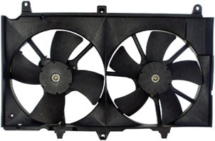 FA70261 VDO OE сменный вентилятор радиатора для 6-цилиндрового двигателя 3,5 л, двойной вентилятор