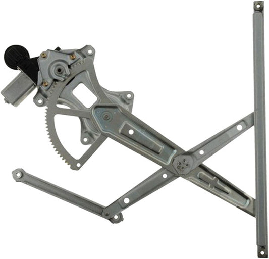 WL41119 Front, Passenger Side VDO OE Replacement Power Window Regulator, With Motor