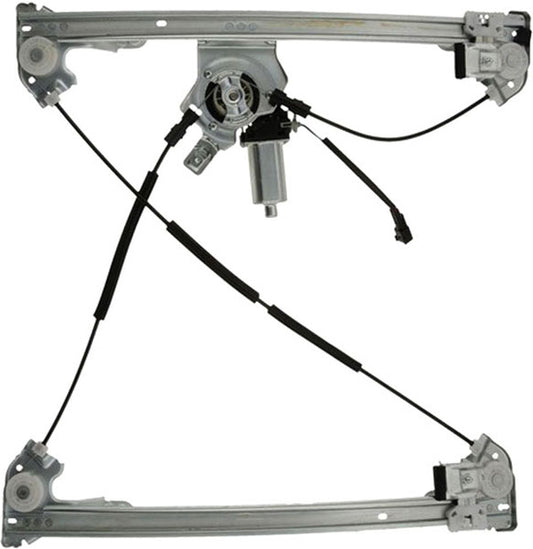 WL41431 Extended Cab Pickup Front, Passenger Side VDO OE Replacement Power Window Regulator, With Motor