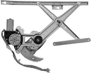 WL41560 Передний, водительский, VDO OE сменный электростеклоподъемник с мотором