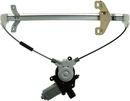 WL44168 Sedan Rear, Driver Side VDO OE Replacement Power Window Regulator, With Motor