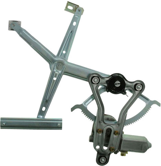 WL44240 Front, Passenger Side VDO OE Replacement Power Window Regulator, With Motor