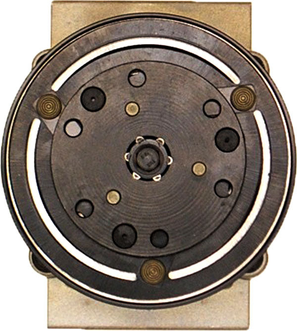 10000511 A/C Compressor, With Clutch, 6-Groove Pulley, Valeo OE Replacement