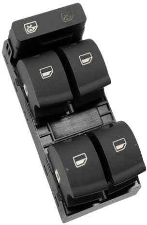 V10-73-0007 Front, Driver Side Window Switch Assembly - Replaces OE Number 8E0 959 851 B