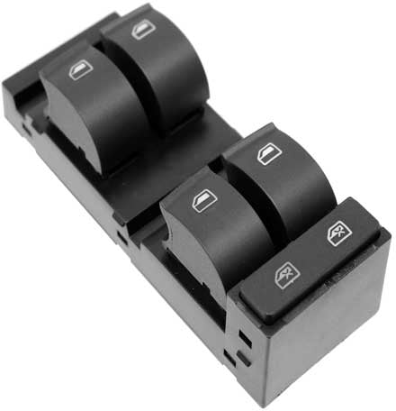 V10-73-0012 Front Driver Side Window Switch Assembly - Replaces OE Number 4B0-959-851 B 4PK