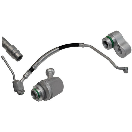 V20-20-0017 A/C Refrigerant Suction Hose, Compressor to Evaporator - Replaces OE Number 64538384859