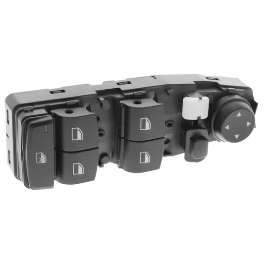V20-73-0145 Front, Driver Side Window Switch Black