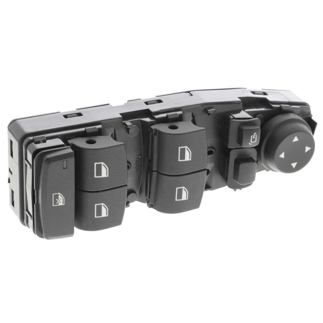 V20-73-0153 Front, Driver Side Window Switch Black