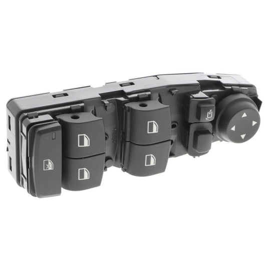 V20-73-0153 Front, Driver Side Window Switch Black