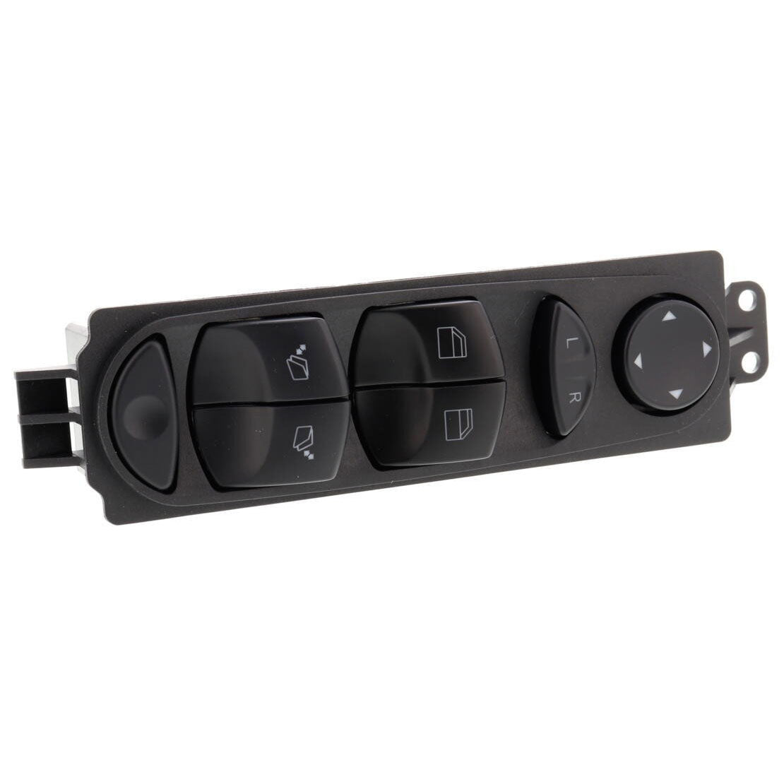 V30-73-0249 Front or Rear, Driver Side Window Switch Black