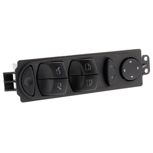 V30-73-0249 Front or Rear, Driver Side Window Switch Black